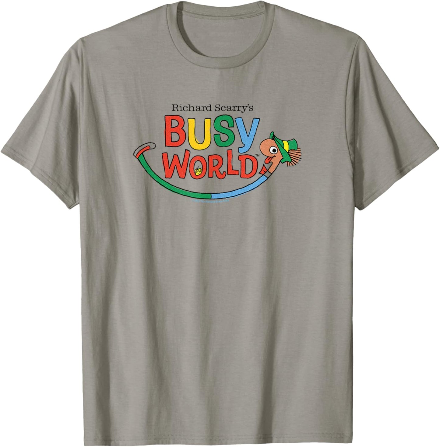 Richard Scarry Busy World T-Shirt - T-Shirt | Sand