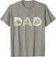 Tractor Dad Farming Father Farm Lover Farmer Daddy T-Shirt - T-Shirt | Sand