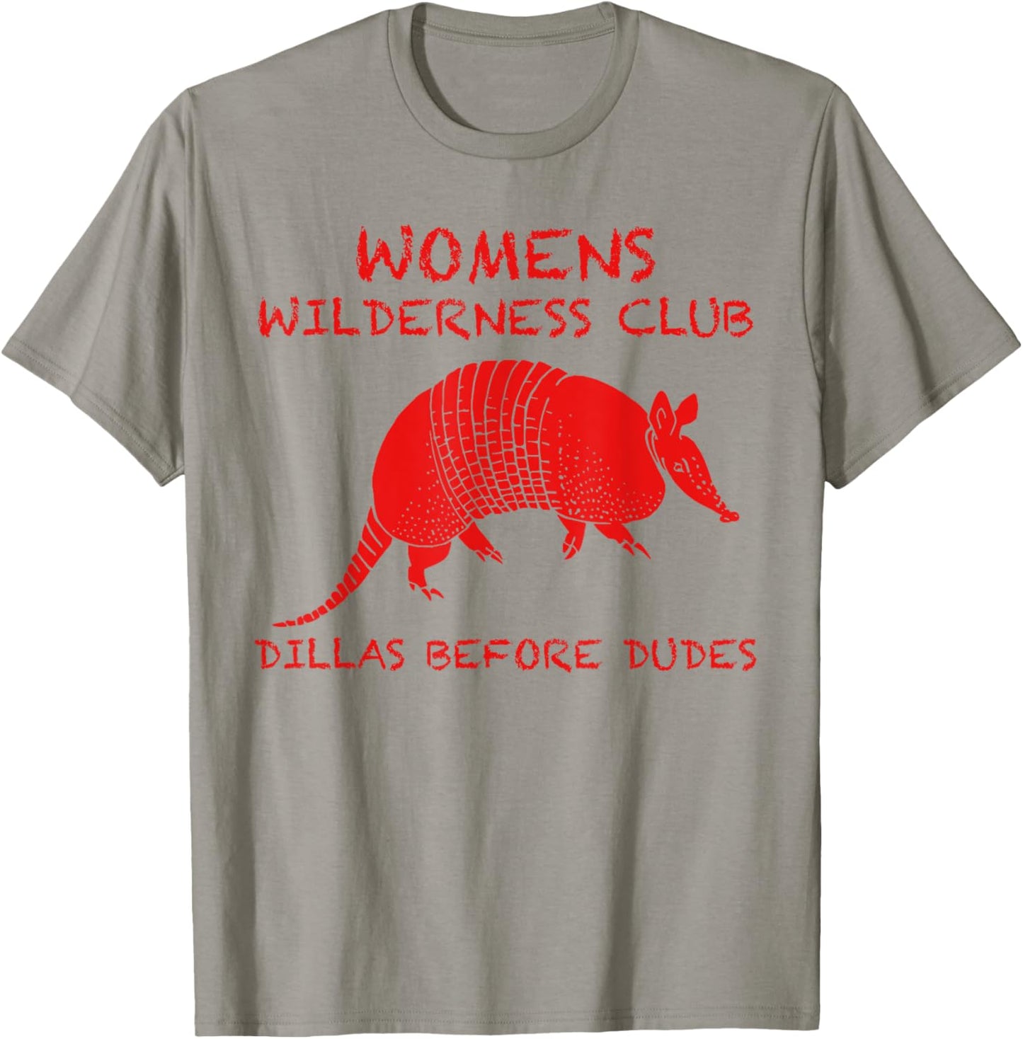 Women's Wilderness Club Retro Ringer Funny Graphic T-Shirt - T-Shirt | Sand