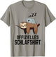 Official Sloth & Koala Sleep Shirt T-Shirt - T-Shirt | Sand