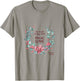 Do Small Things with Great Love - Catholic Saint Quote T-Shirt - T-Shirt | Sand