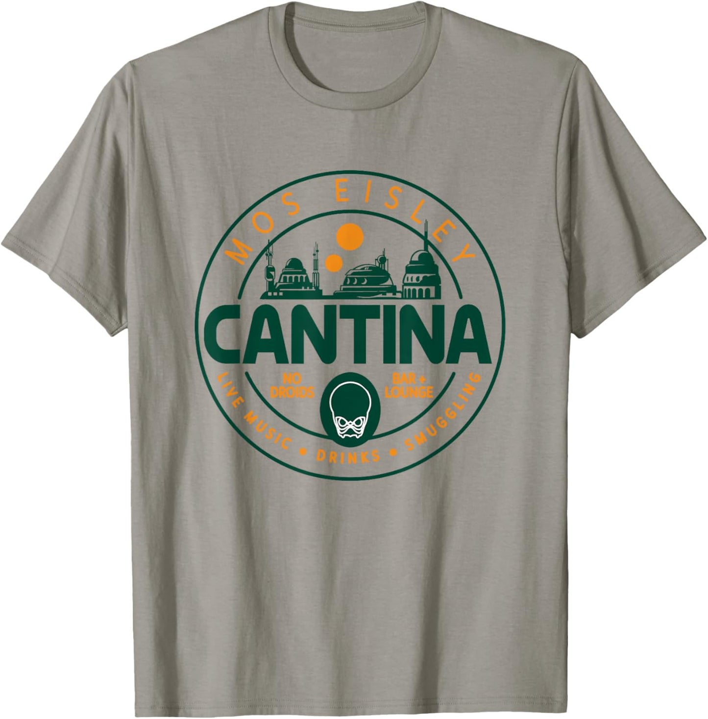 Star Wars Mos Eisley Cantina Circle Logo T-Shirt - T-Shirt | Sand