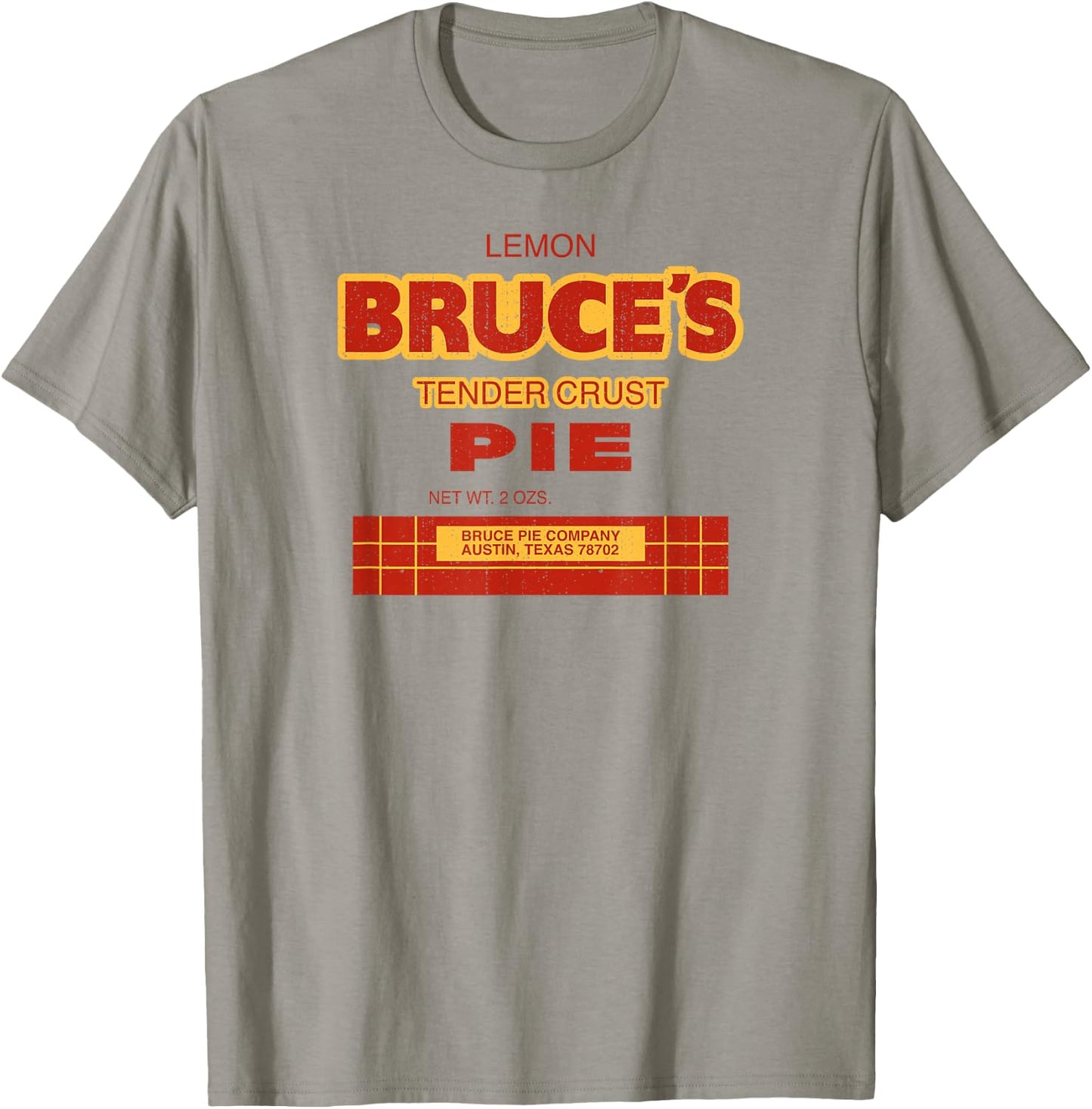 Vintage Texas Culture Local Favorite Bruce's Pies Austin TX T-Shirt - T-Shirt | Sand