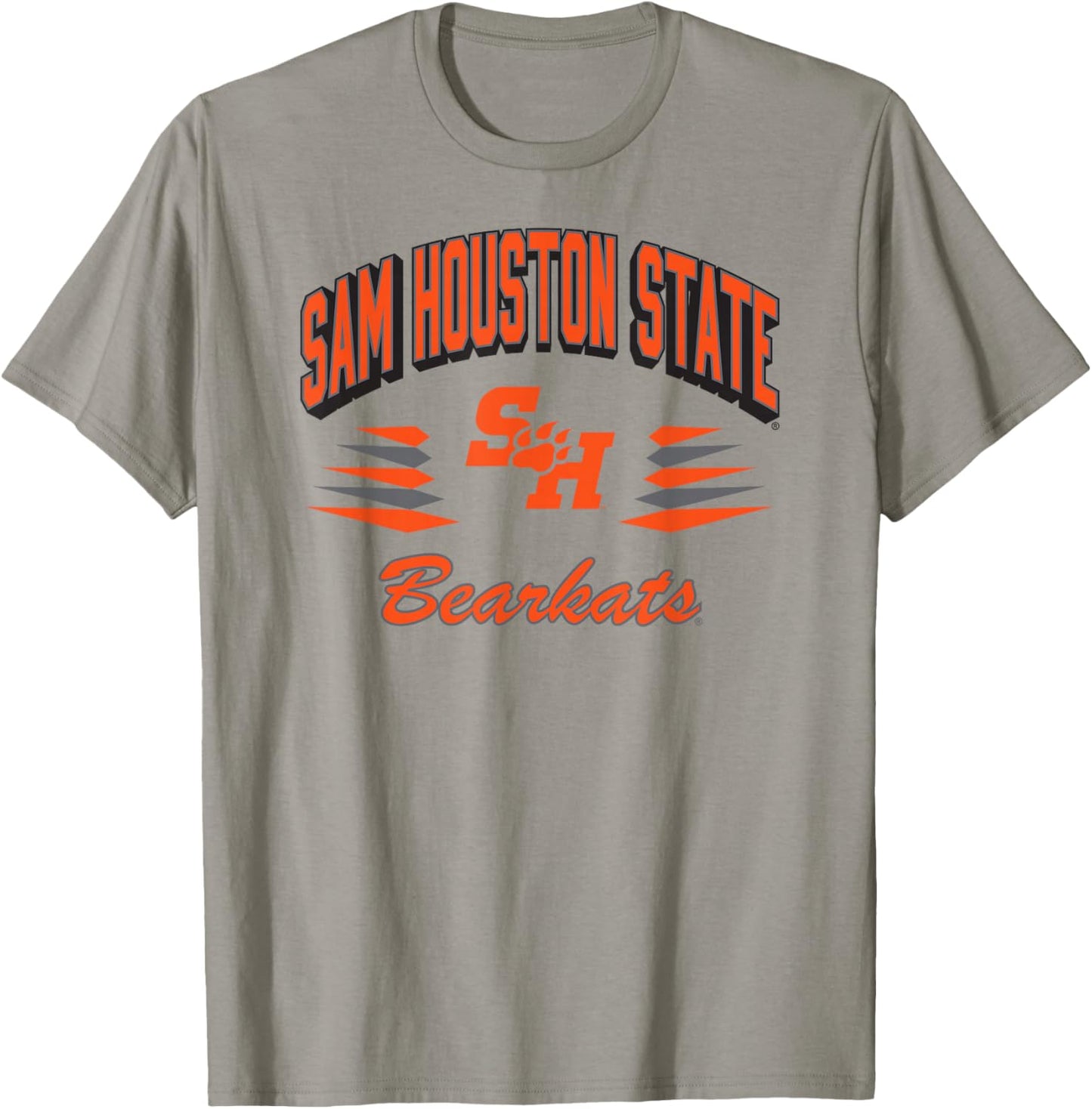 Sam Houston State Bearkats Retro Diamond White T-Shirt - T-Shirt | Sand
