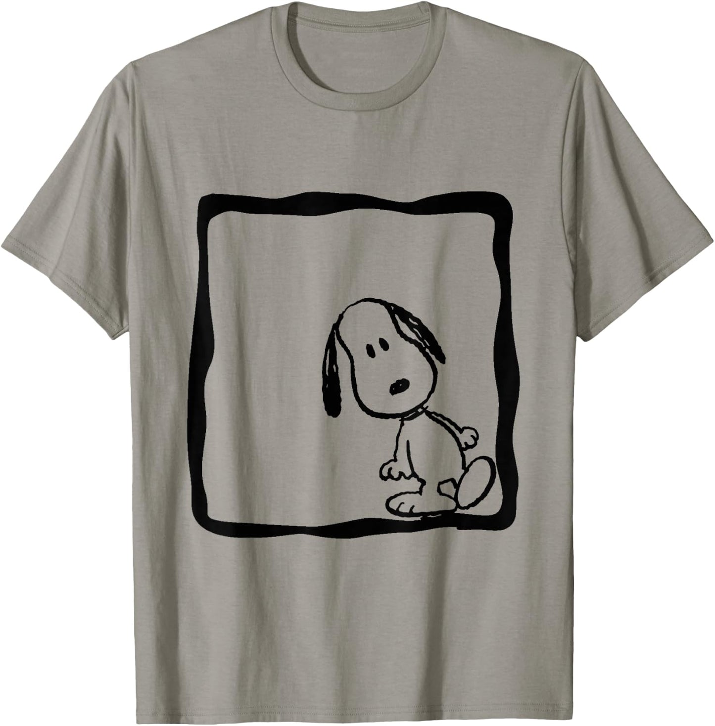Peanuts Snoopy Lean T-Shirt - T-Shirt | Sand