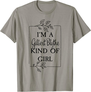 I'm a Gilbert Blythe Kind of Girl Green Gables Book T-Shirt - T-Shirt | Sand