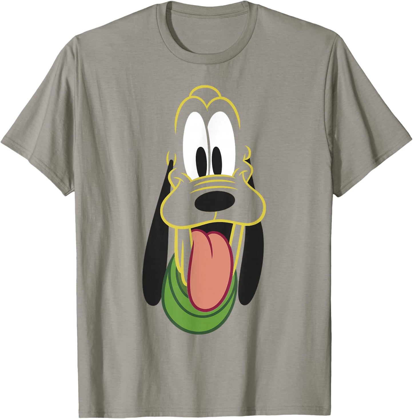 Disney Mickey and Friends Pluto Big Face T-Shirt - T-Shirt | Sand