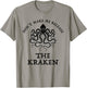 Don't Make Me Release The Kraken Funny Sea Monster Cthulu T-Shirt - T-Shirt | Sand