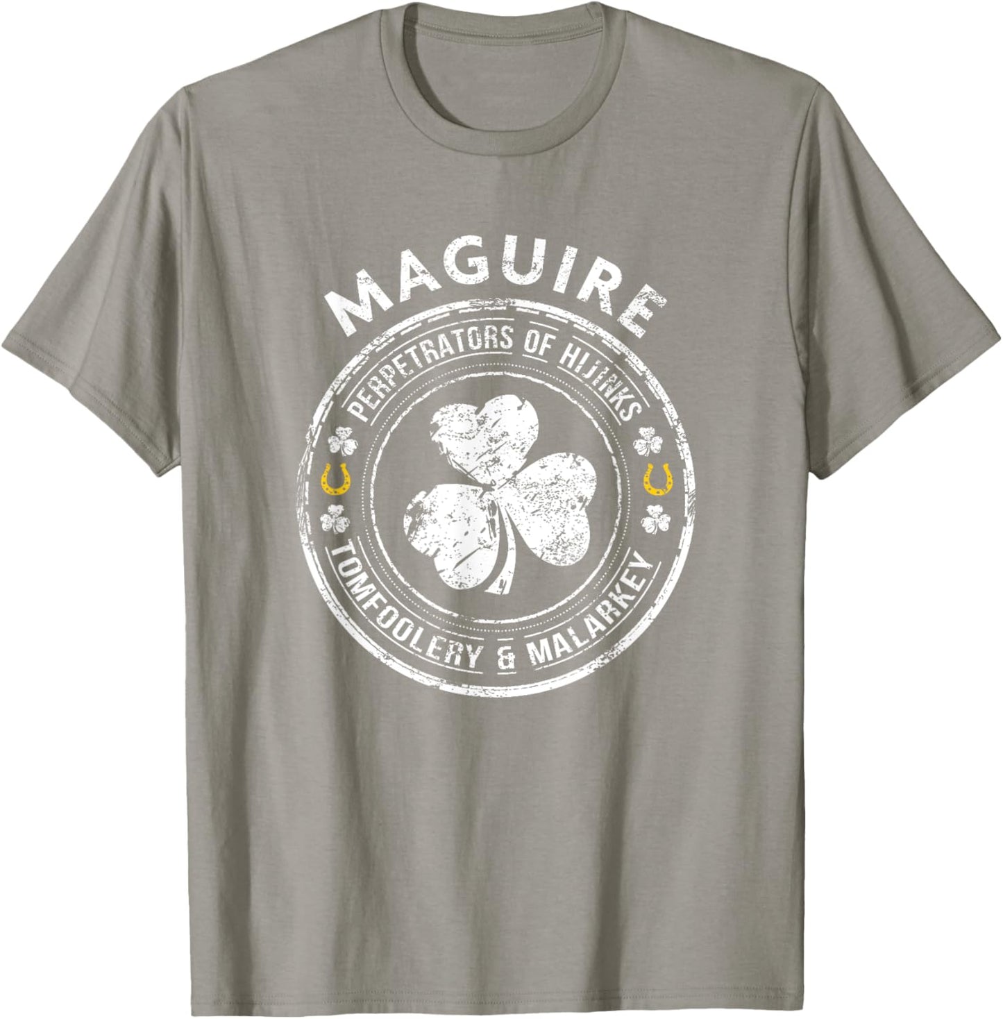 Maguire Irish Family Name T-Shirt - T-Shirt | Sand