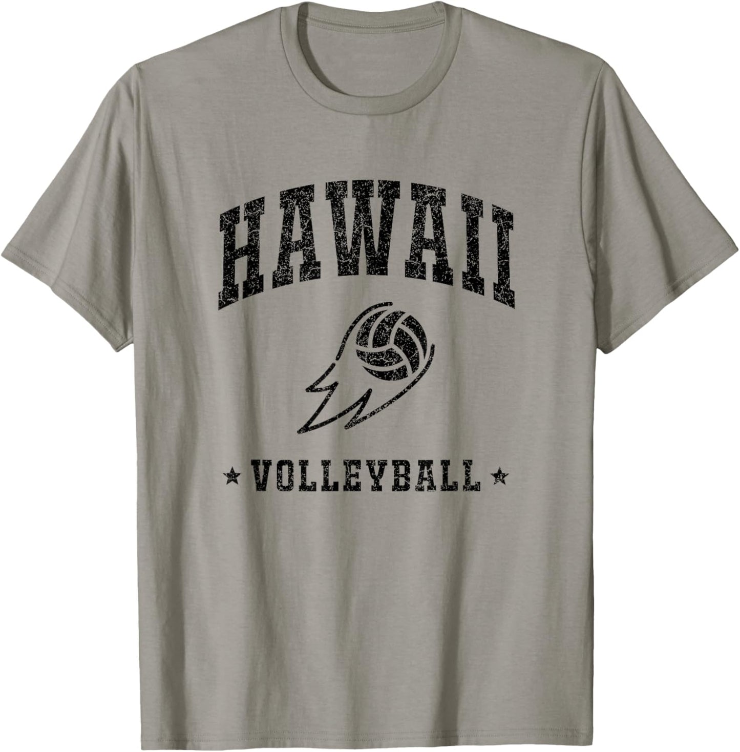 Hawaii Volleyball Vintage Gameday Retro Volleyball Lover T-Shirt - T-Shirt | Sand