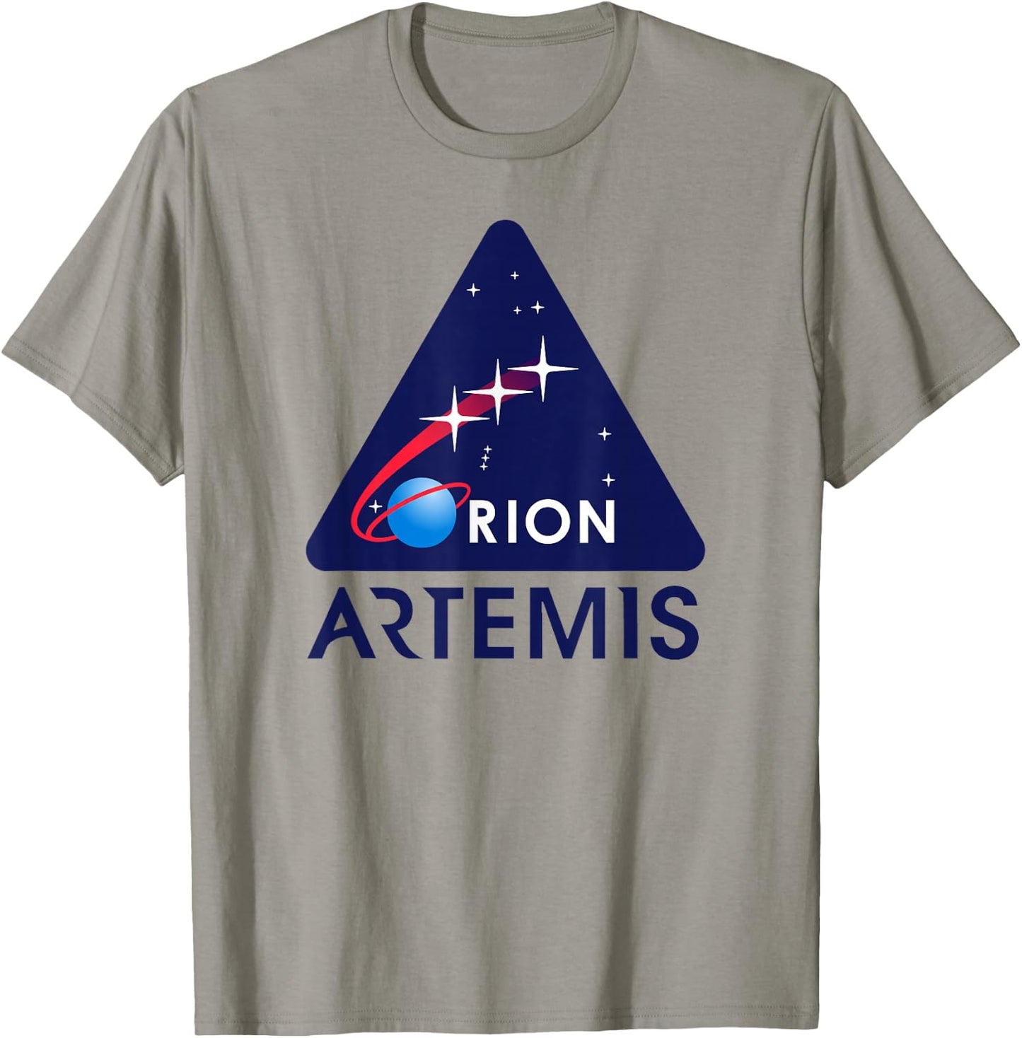 Artemis Mission 2 Astronaut Orion Patch T-Shirt - T-Shirt | Sand