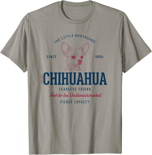 Retro Styled Vintage Chihuahua T-Shirt - T-Shirt | Sand