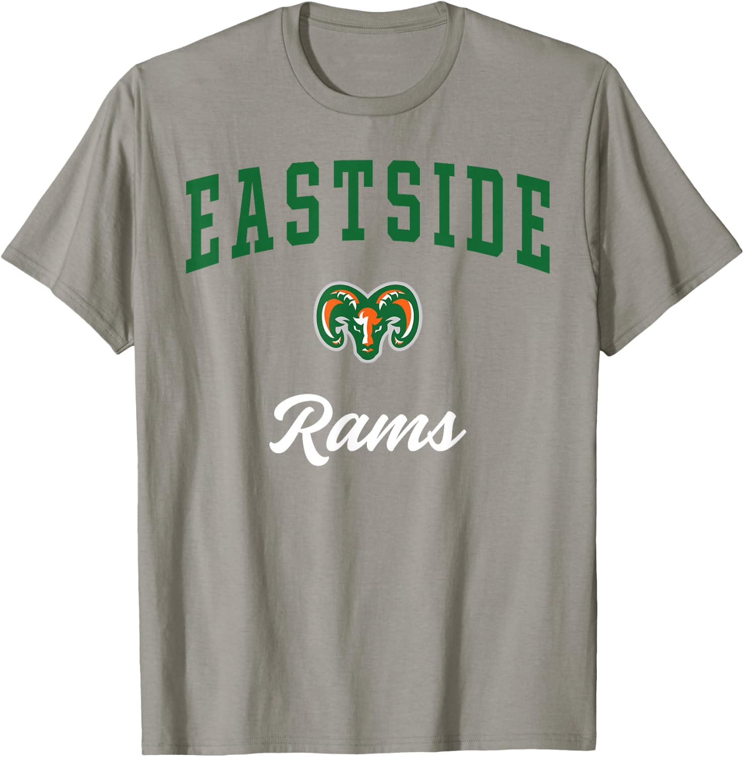 Eastside High School Rams T-Shirt - T-Shirt | Sand