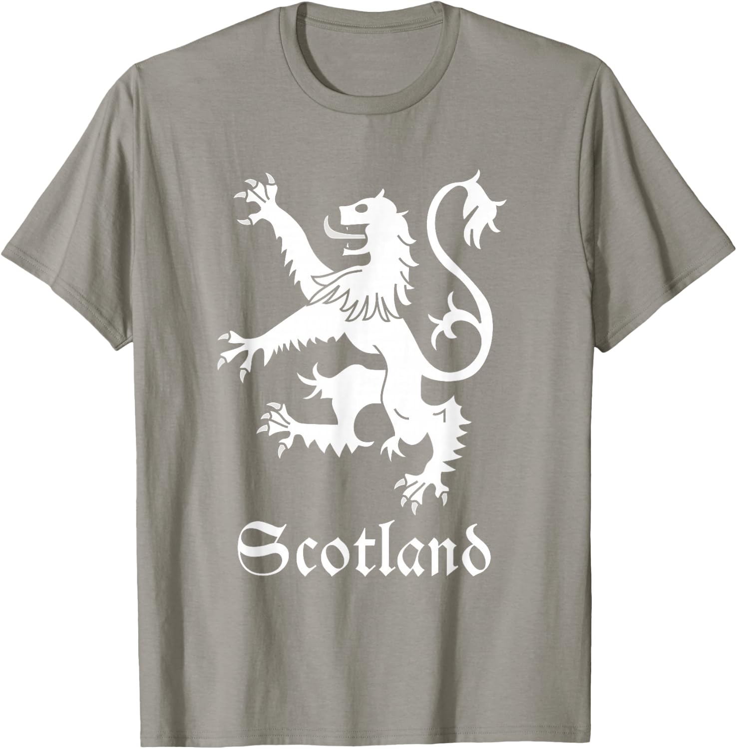 Scottish Lion Rampant Scotland Coat Arms Gift Crest T-Shirt - T-Shirt | Sand