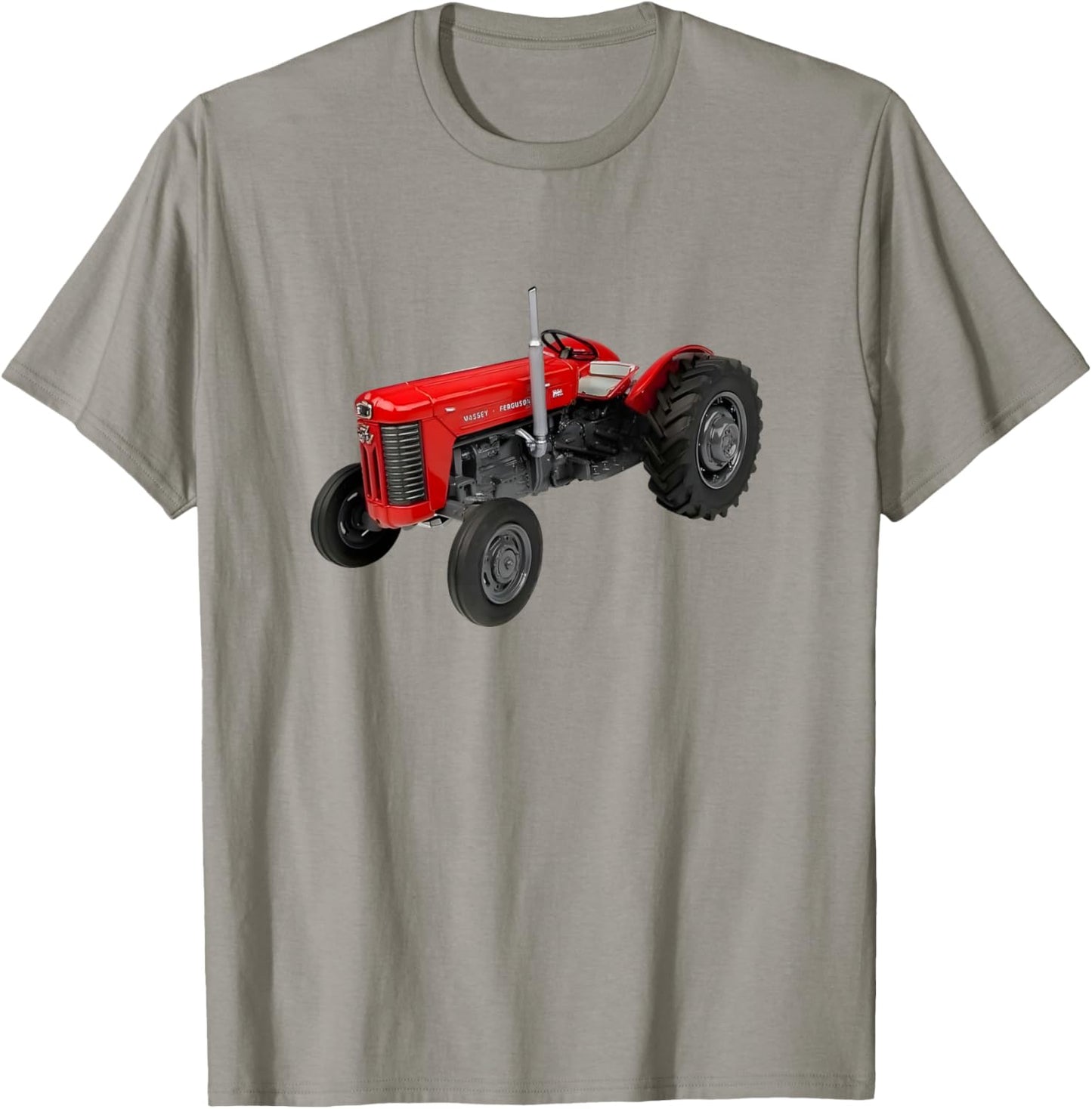 Masey Ferguson 65 Stoneleigh Vintage Tractor Graphic T-Shirt - T-Shirt | Sand