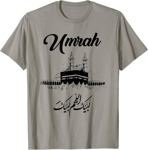 UMRAH Family Group Matching Umra Kaaba Hijj Muslim Muslimah T-Shirt - T-Shirt | Sand