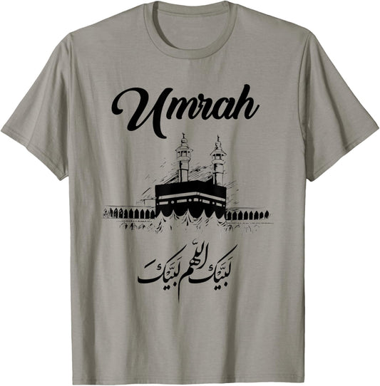 UMRAH Family Group Matching Umra Kaaba Hijj Muslim Muslimah T-Shirt - T-Shirt | Sand