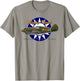 Matthew Webb Flying Tigers P-40 Fighter - Men's Grey Classic Fit Short Sleeve - Small T-Shirt - T-Shirt | Sand