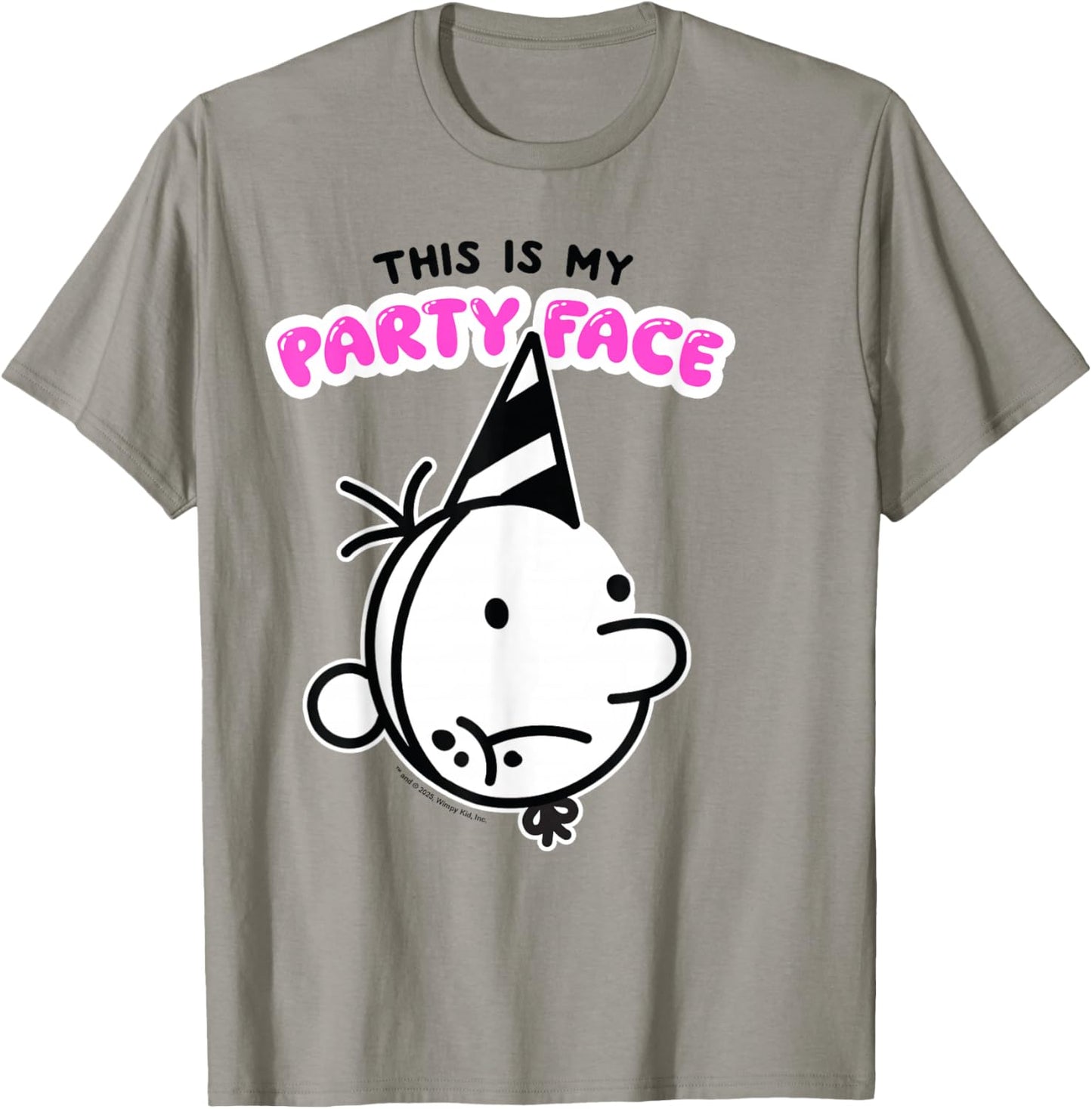 Diary of a Wimpy Kid Party Face T-Shirt - T-Shirt | Sand