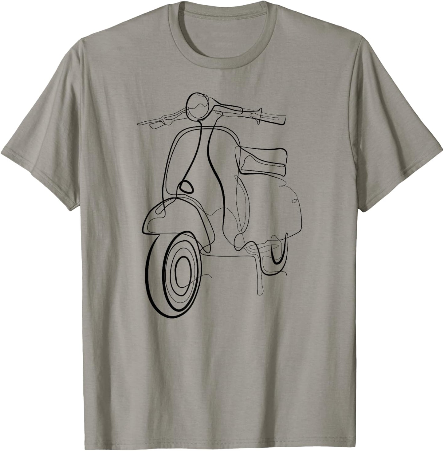Scooter Moped Retro Italy Scooter T-Shirt - T-Shirt | Sand