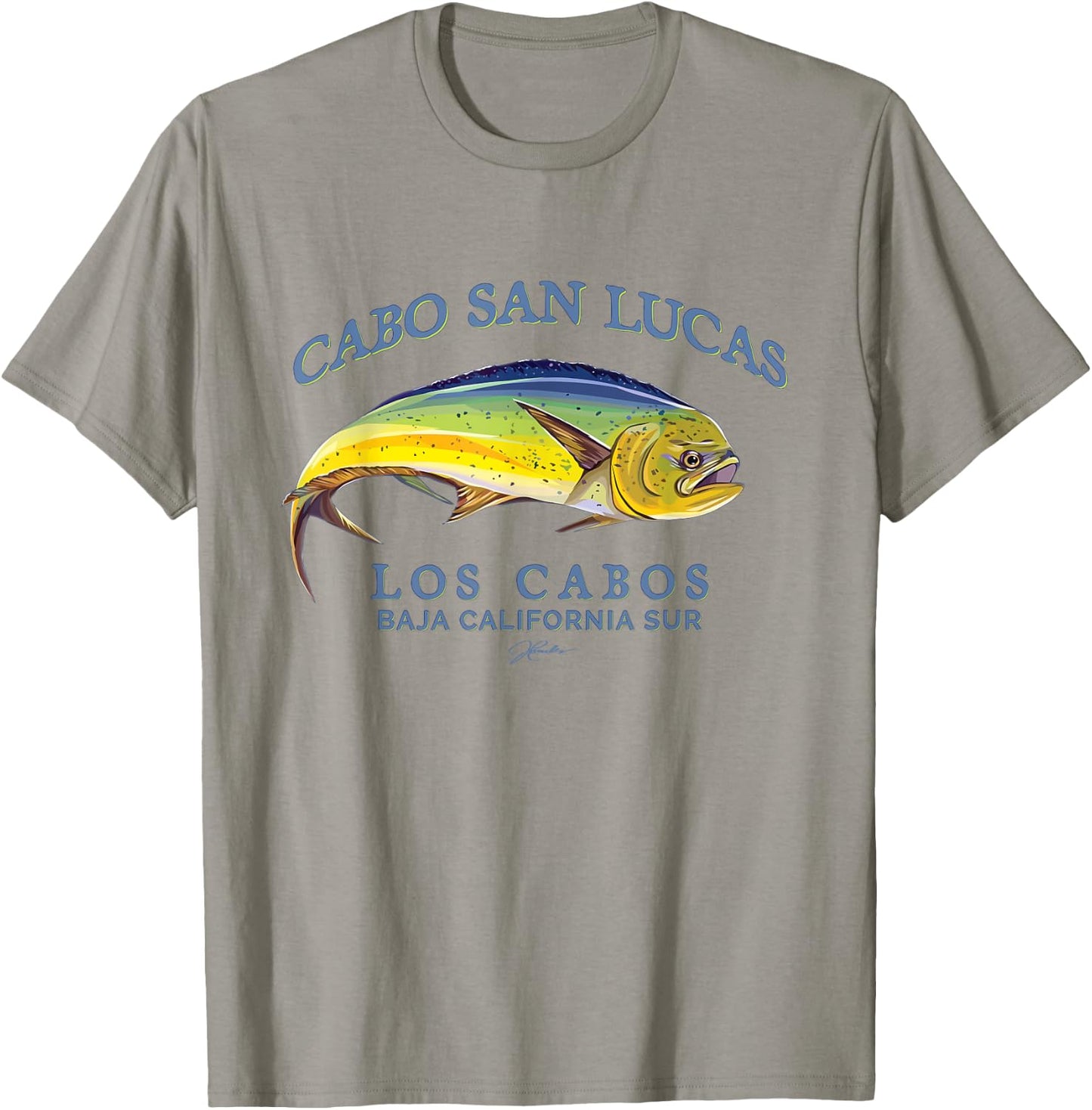 JCombs: Cabo San Lucas, Los Cabos, Mahi-Mahi T-Shirt - T-Shirt | Sand