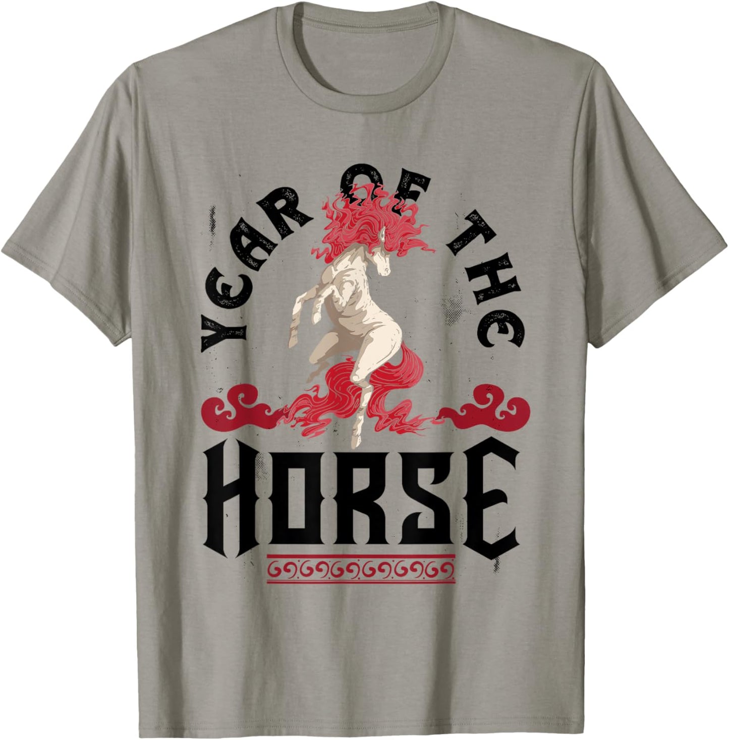 Chinese Zodiac Chinese New Year Horse Year Of The Horse T-Shirt - T-Shirt | Sand
