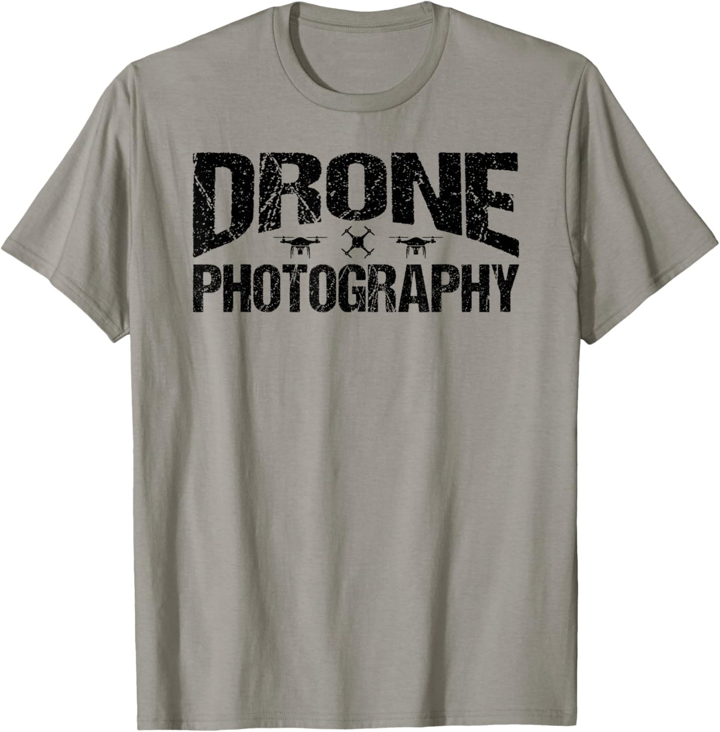 Drone Photography Aerial T-Shirt - T-Shirt | Sand