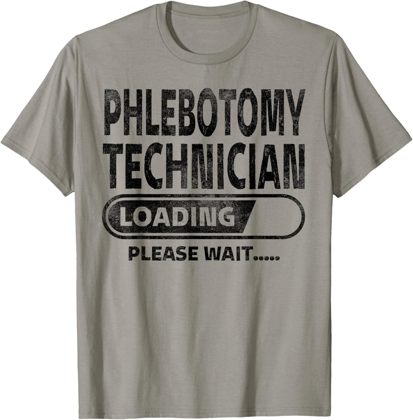 Phlebotomy Technician Loading Health Care Gifts Phlebotomy T-Shirt - T-Shirt | Sand