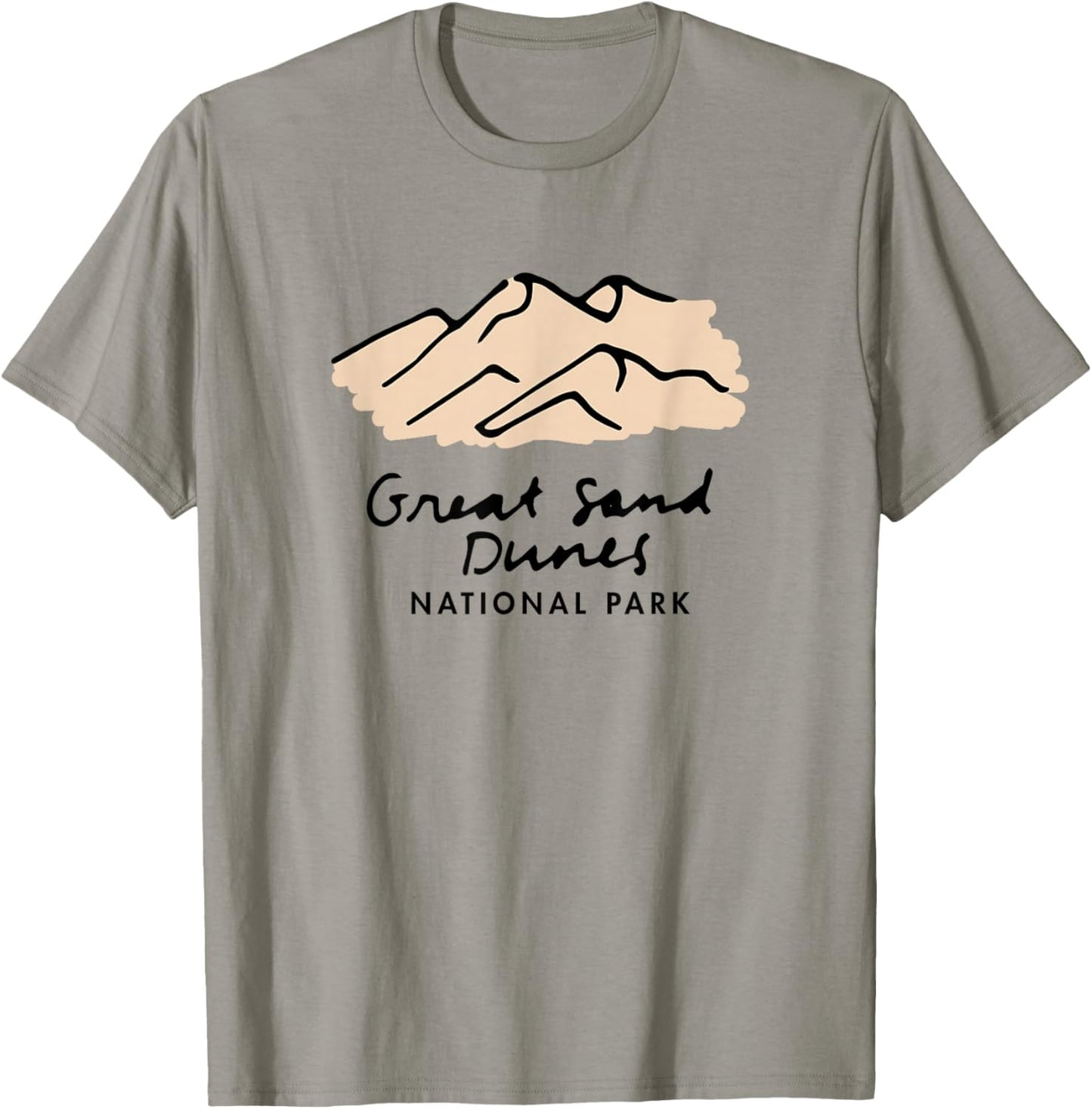 Family Vacation - Retro Great Sand Dunes National Park T-Shirt - T-Shirt | Sand