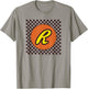 Reese's Peanut Butter Cups Checkered Background Logo T-Shirt - T-Shirt | Sand