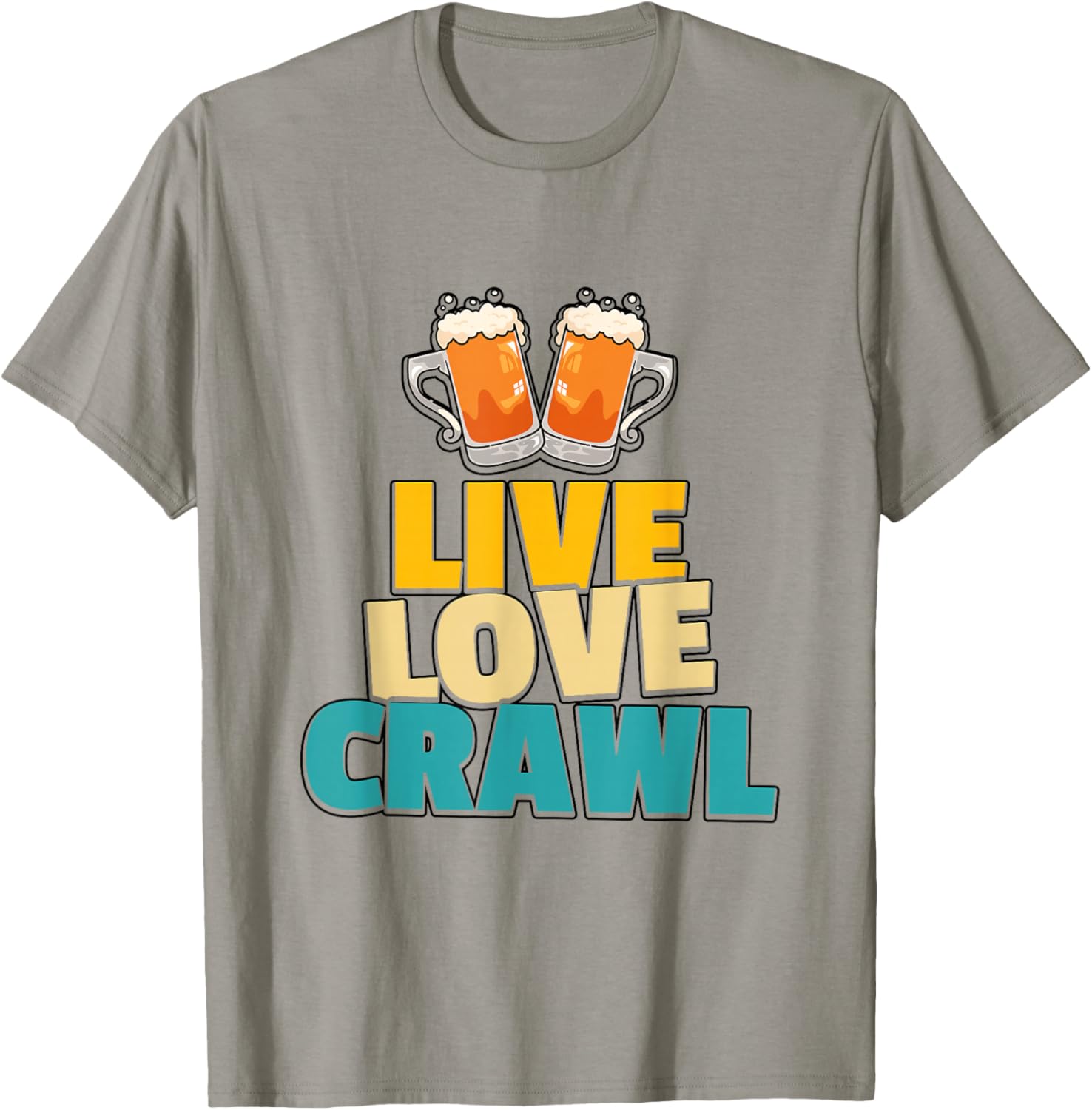 Irish Pub Crawl Bar Crawl Alcohol T-Shirt - T-Shirt | Sand