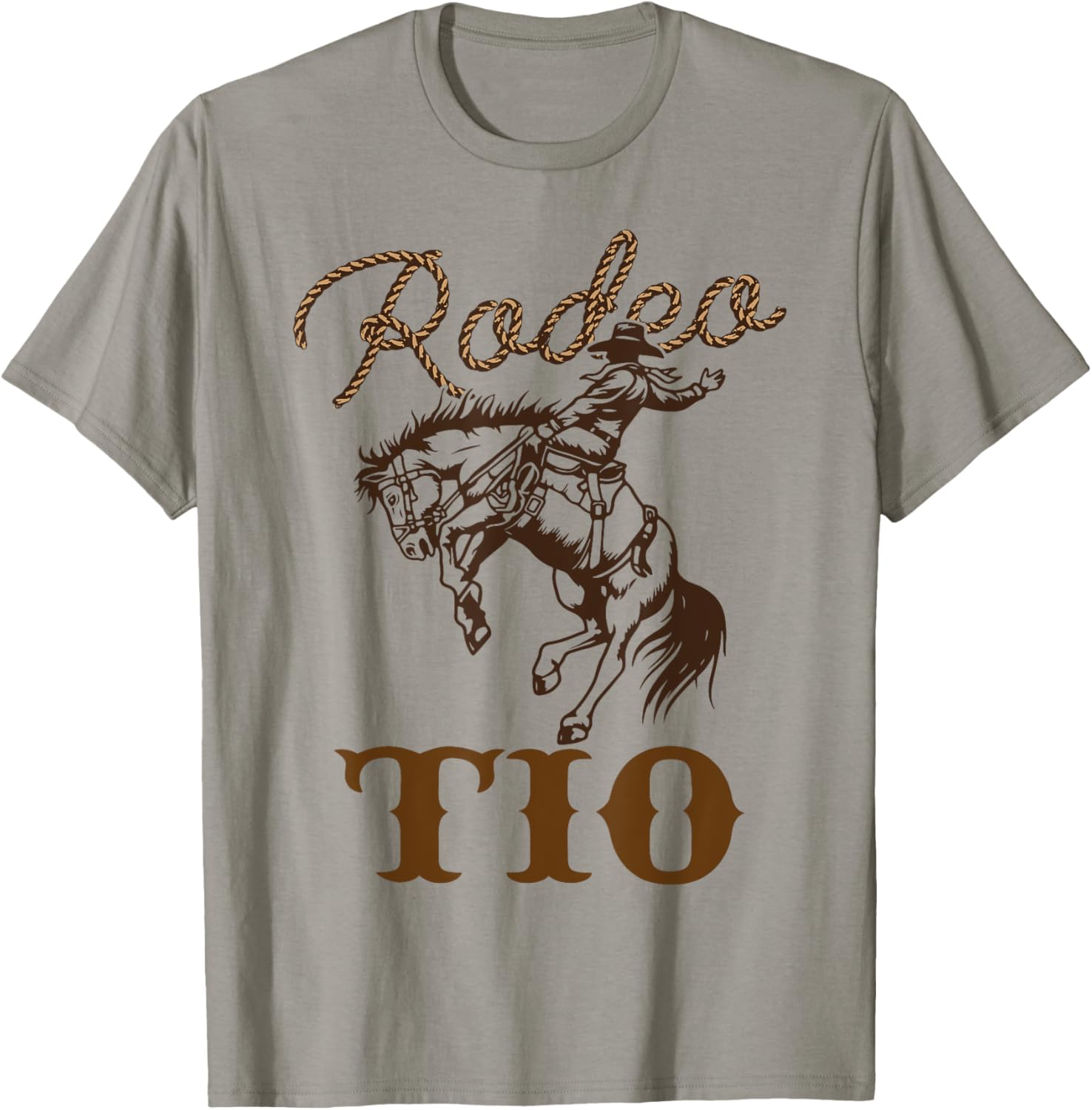 Tio Birthday Cowboy Cowgirl Western Rodeo Uncle Bday Party T-Shirt - T-Shirt | Sand