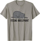 Elephant Pun Feeling Irrelephant Cute Sleeping Elephant T-Shirt - T-Shirt | Sand