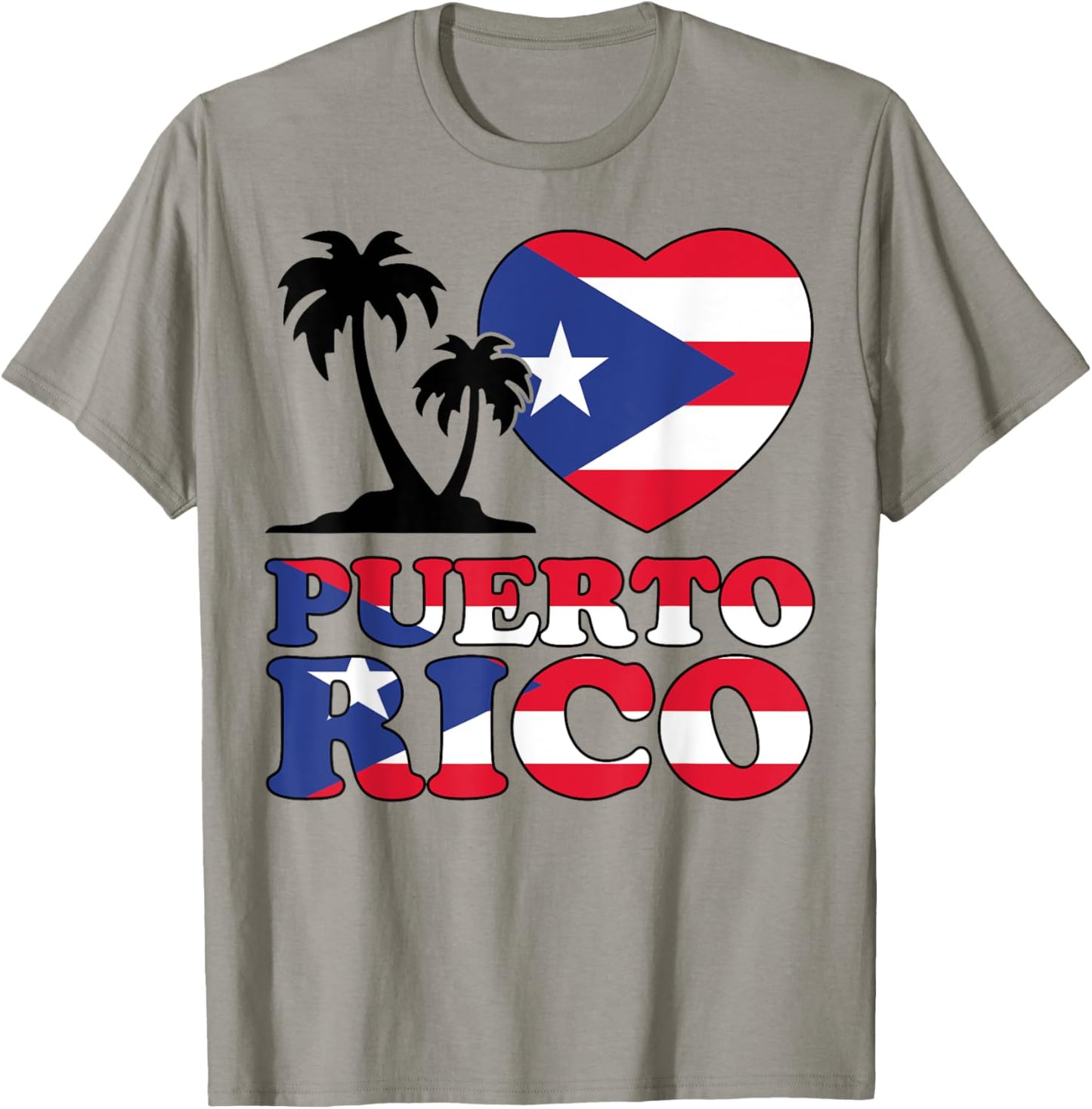 Women Puerto Rico Shirt Rica Flag I Love Puerto Rico Kid Boy T-Shirt - T-Shirt | Sand