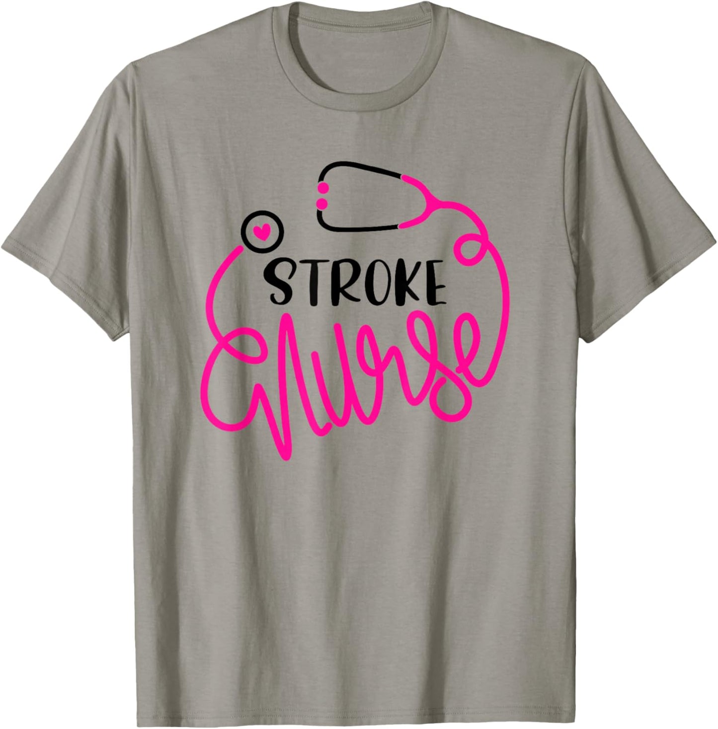 Brain Attack Nursing Department RN Cute Stroke Nurse T-Shirt - T-Shirt | Sand