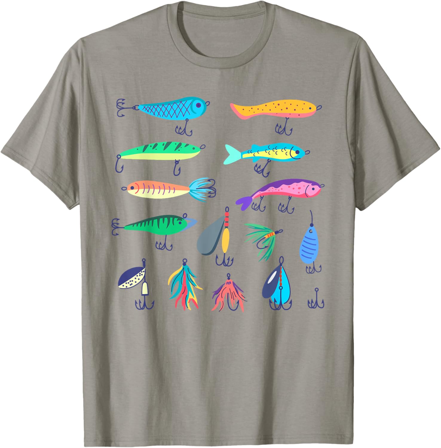 Fishing-Shirt Women Kids Toddler Boys Girls Cute Fish T-Shirt - T-Shirt | Sand