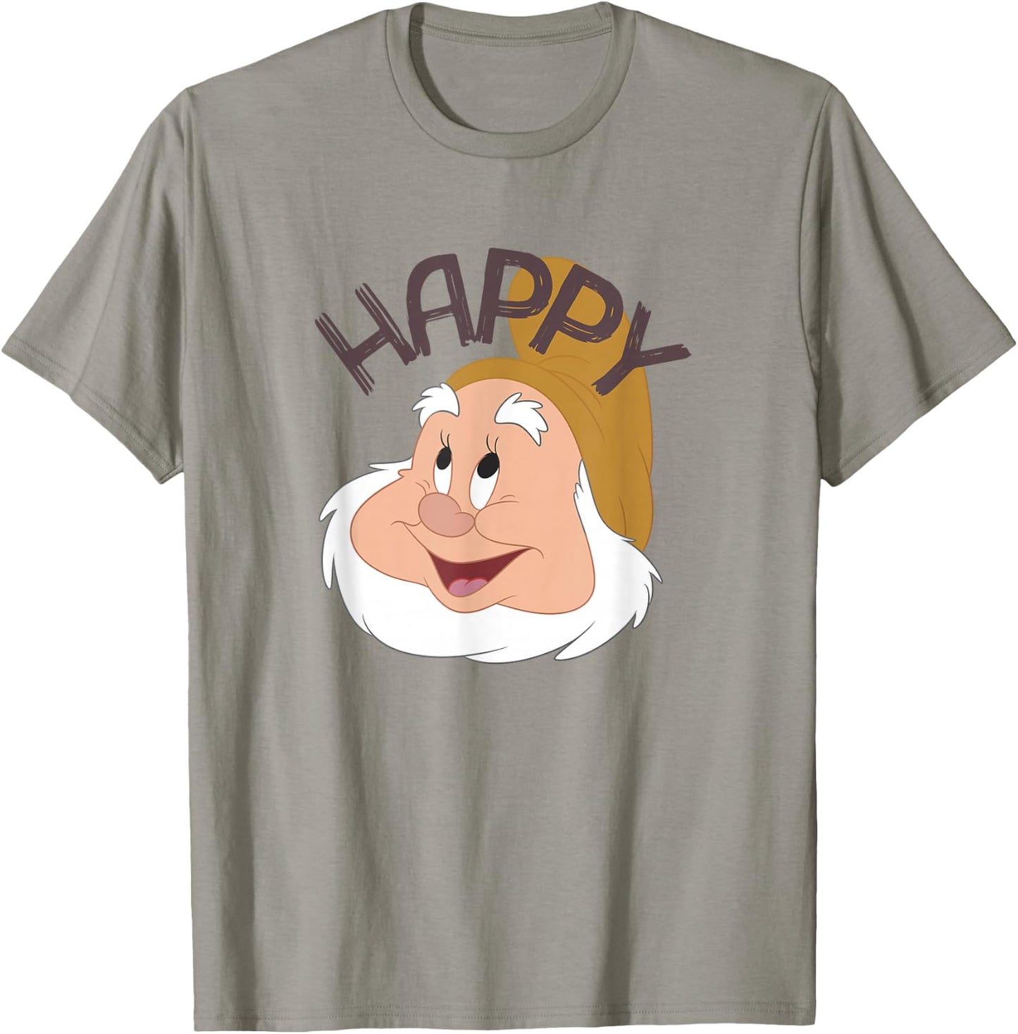 Disney Snow White & The Seven Dwarfs Happy Face T-Shirt - T-Shirt | Sand