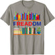 Freadom Anti Ban Books Freedom to Read Book Lover Reading T-Shirt - T-Shirt | Sand
