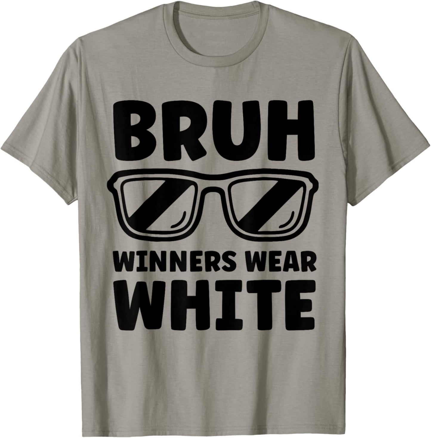 Winners Wear White Team Spirit Week Game Color Sports Day T-Shirt - T-Shirt | Sand