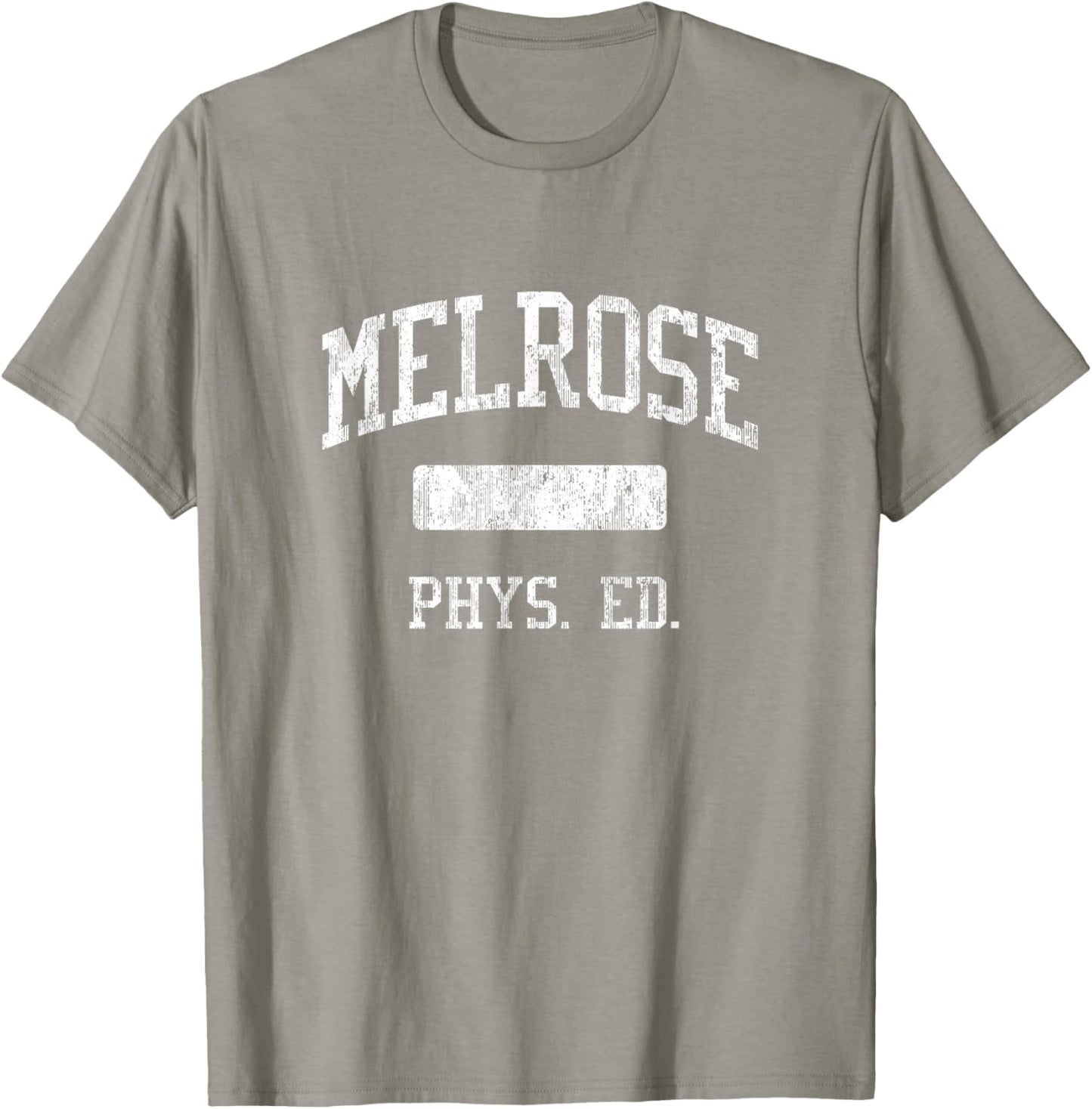 Melrose High School HS Melrose MA PHYS Ed T-Shirt - T-Shirt | Sand
