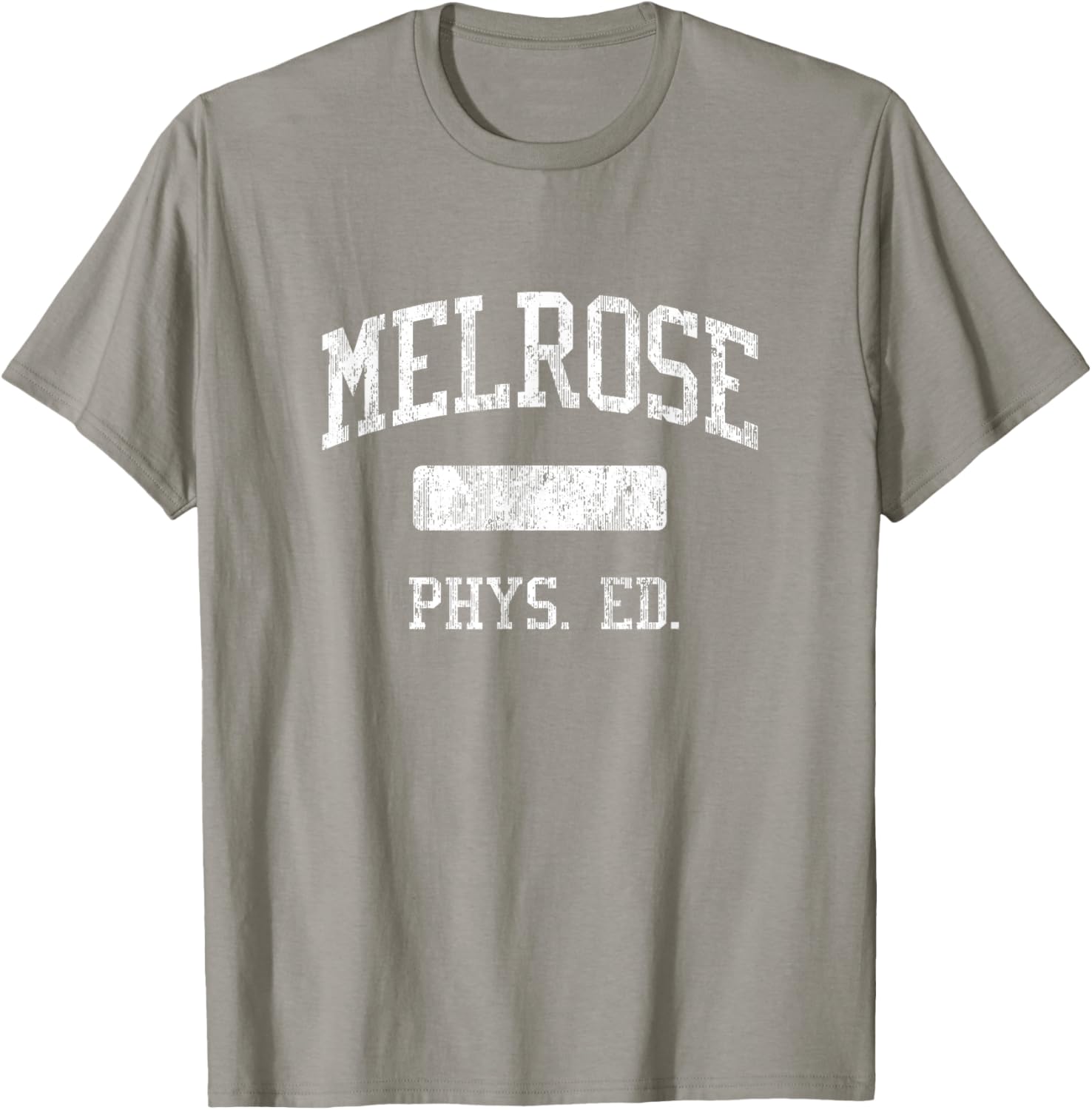 Melrose High School HS Melrose MA PHYS Ed T-Shirt - T-Shirt | Sand