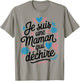 Women's with "Maman qui Déchire Déchire Humour" Motif Mother's Day T-Shirt - T-Shirt | Sand