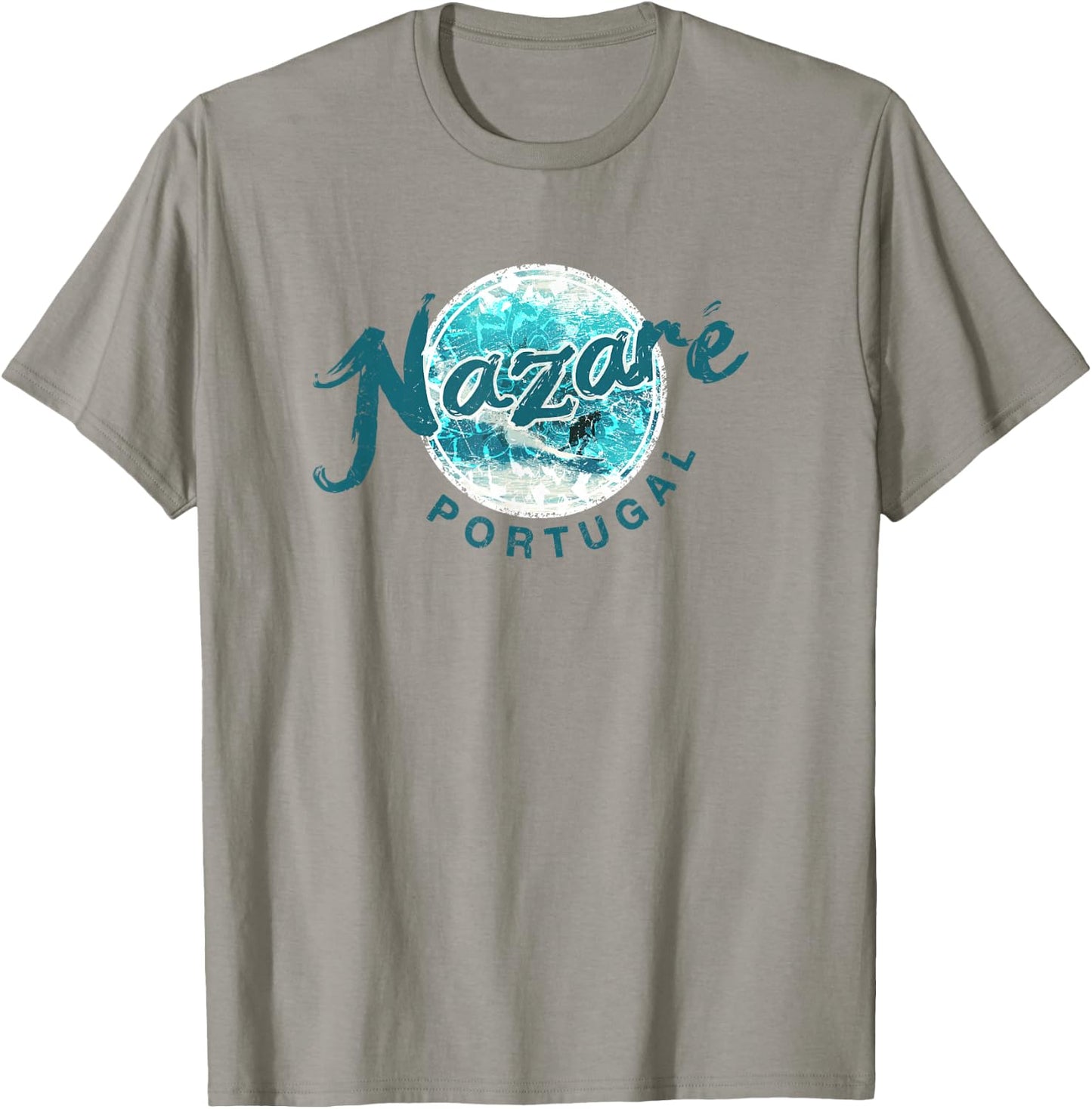 Nazare Portugal Vintage Surfing T-Shirt - T-Shirt | Sand