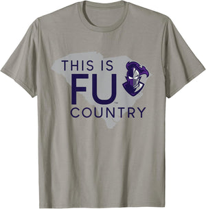Furman Paladins | Official NCAA University Merch | FURCNTRY T-Shirt - T-Shirt | Sand