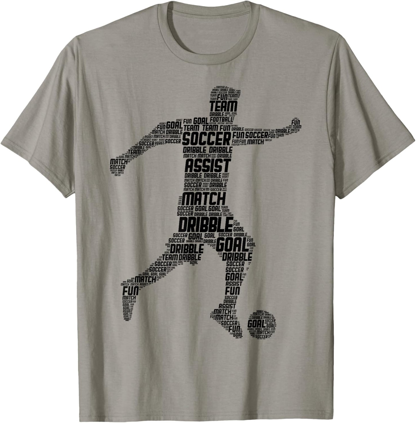 Soccer Player Boys Kids Men T-Shirt - T-Shirt | Sand