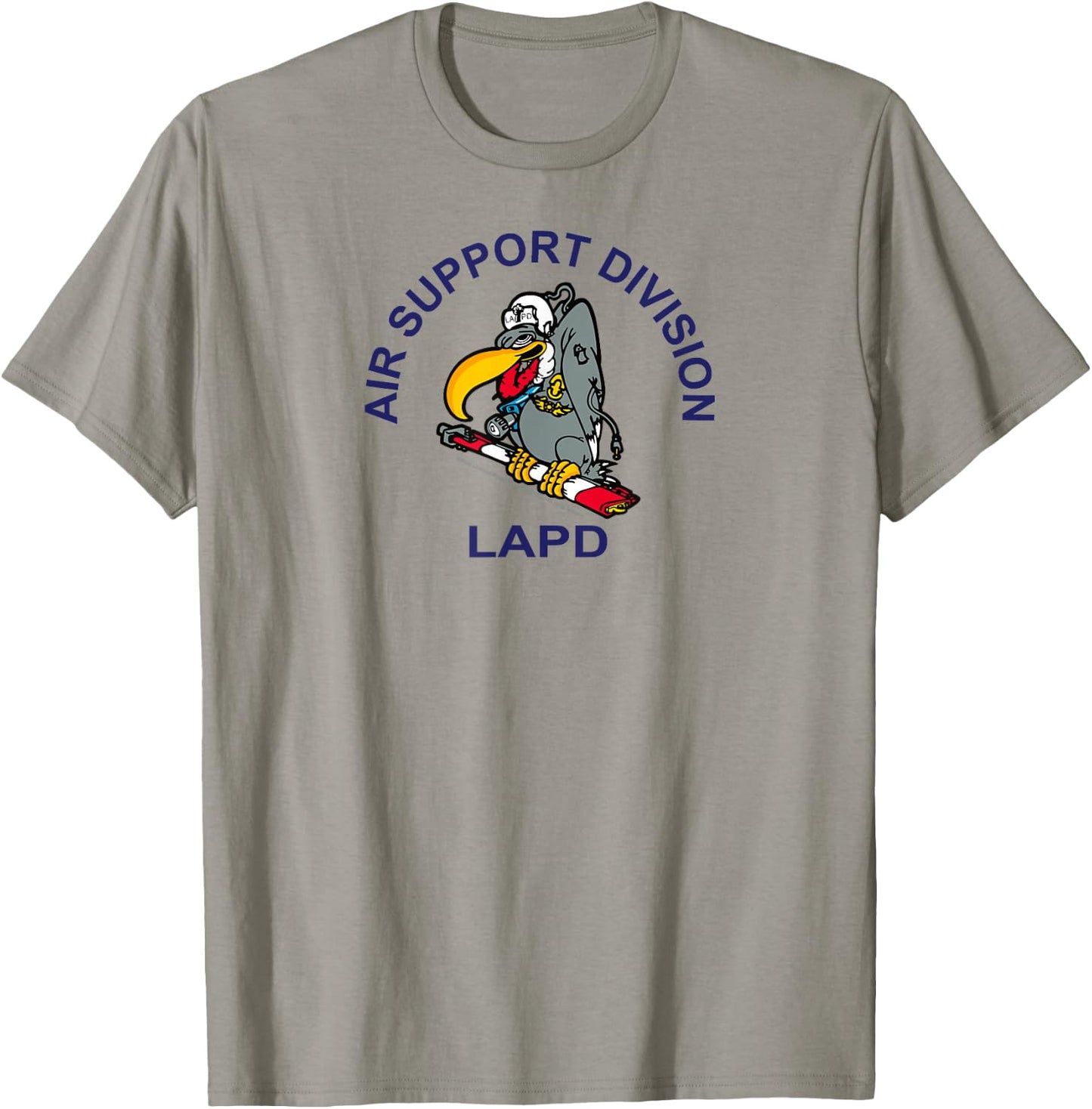 LAPD Air Support Division T-Shirt - T-Shirt | Sand