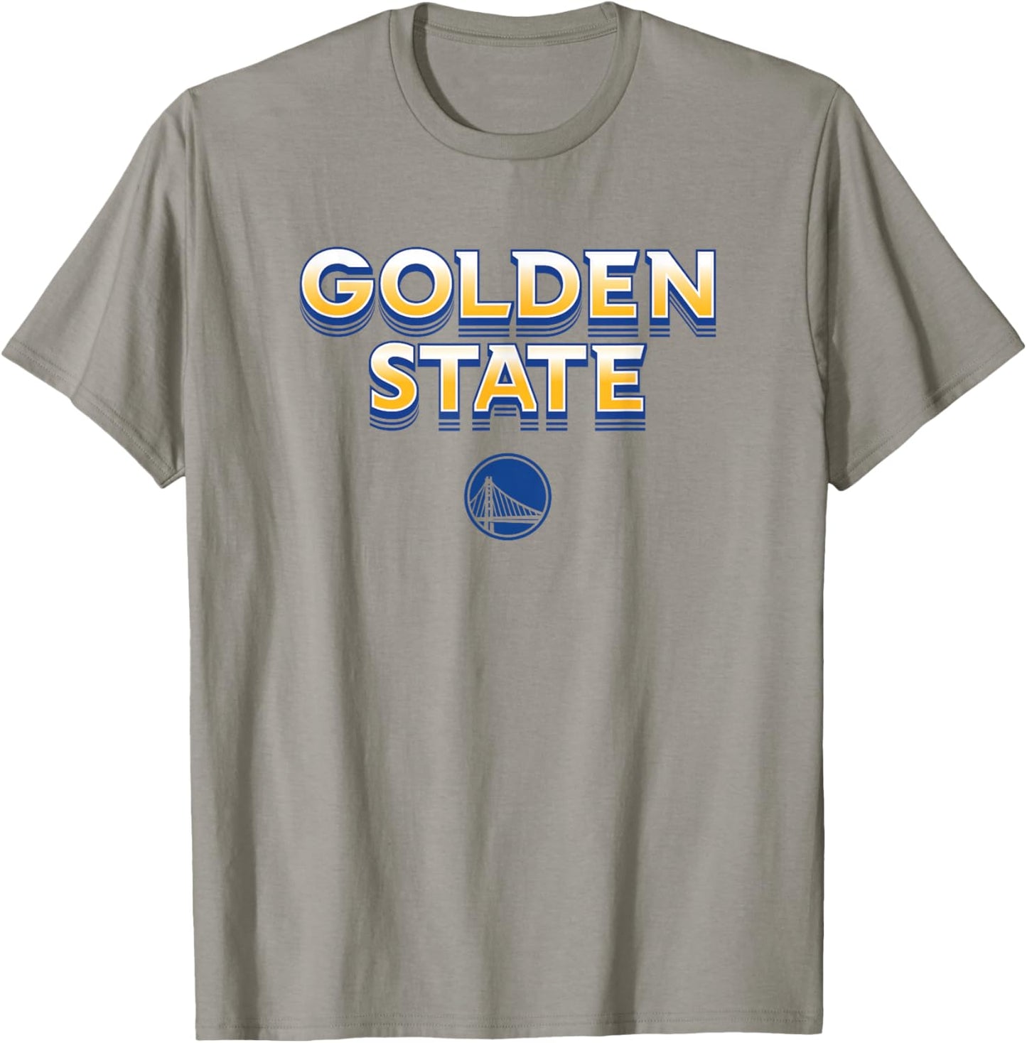 NBA - Golden State Warriors City Wordmark Logo T-Shirt - T-Shirt | Sand