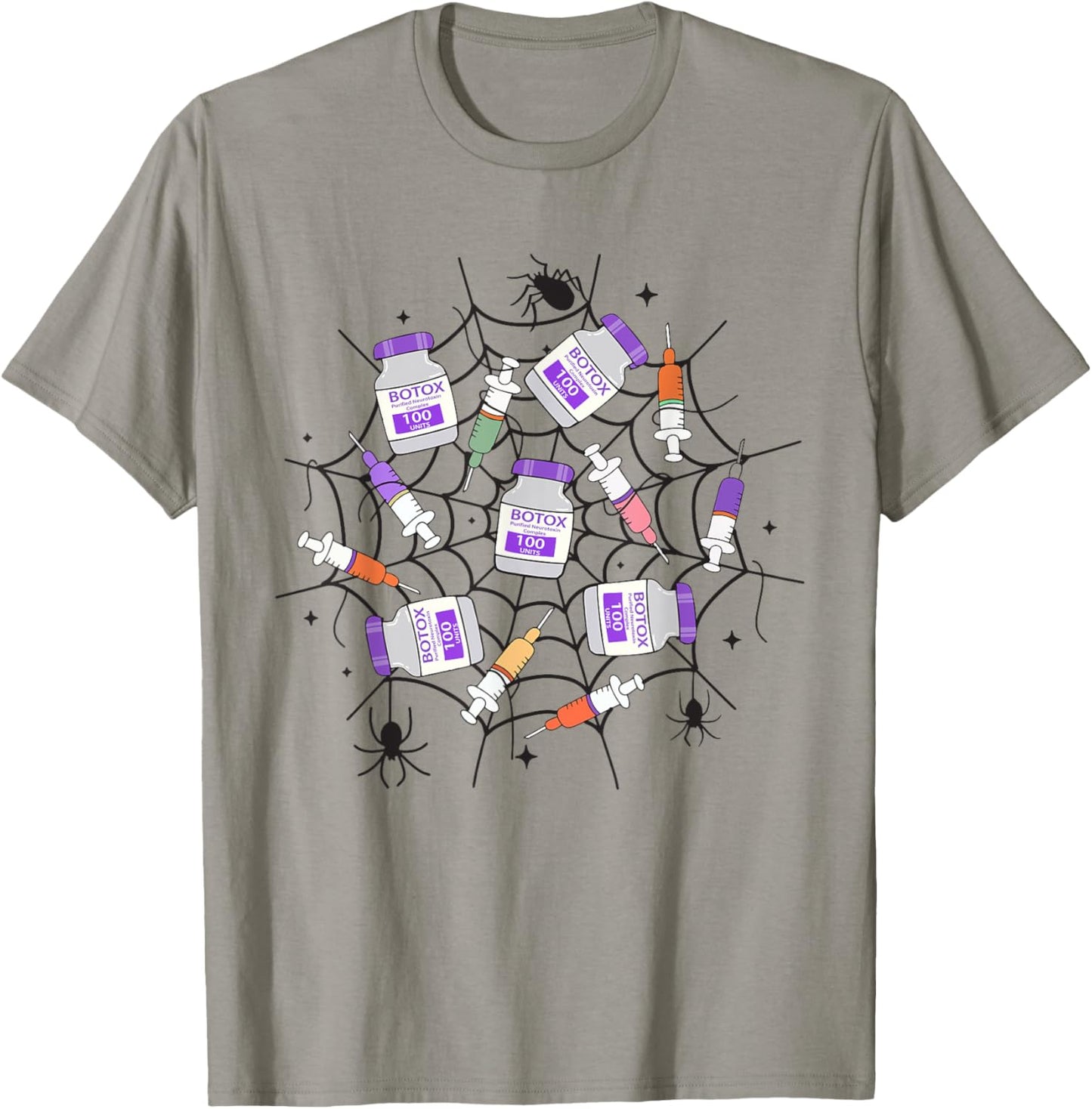 Botox Nurse Injector Halloween Filler Botox Dysport Dealer T-Shirt - T-Shirt | Sand