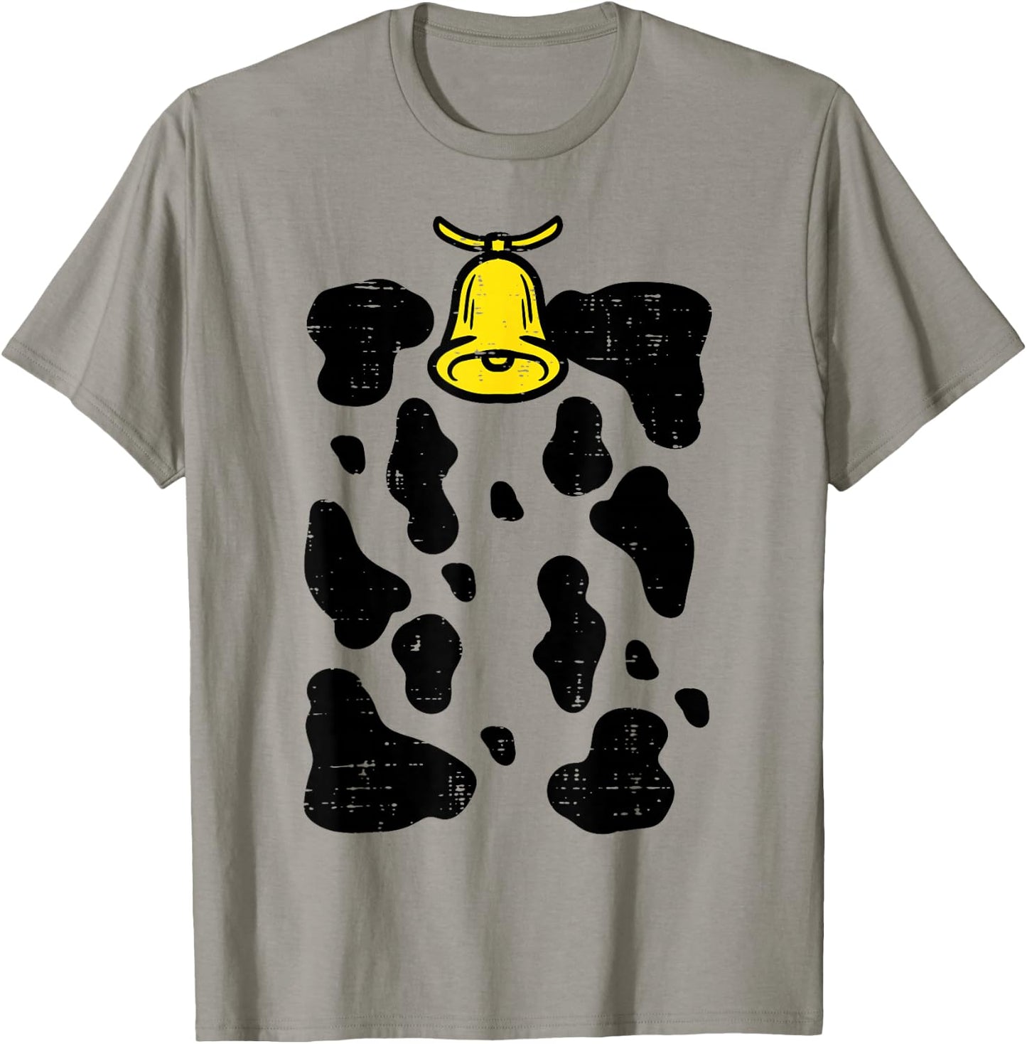 Cow Costume Funny Halloween Farm Animal Farmer Men Women Kid T-Shirt - T-Shirt | Sand