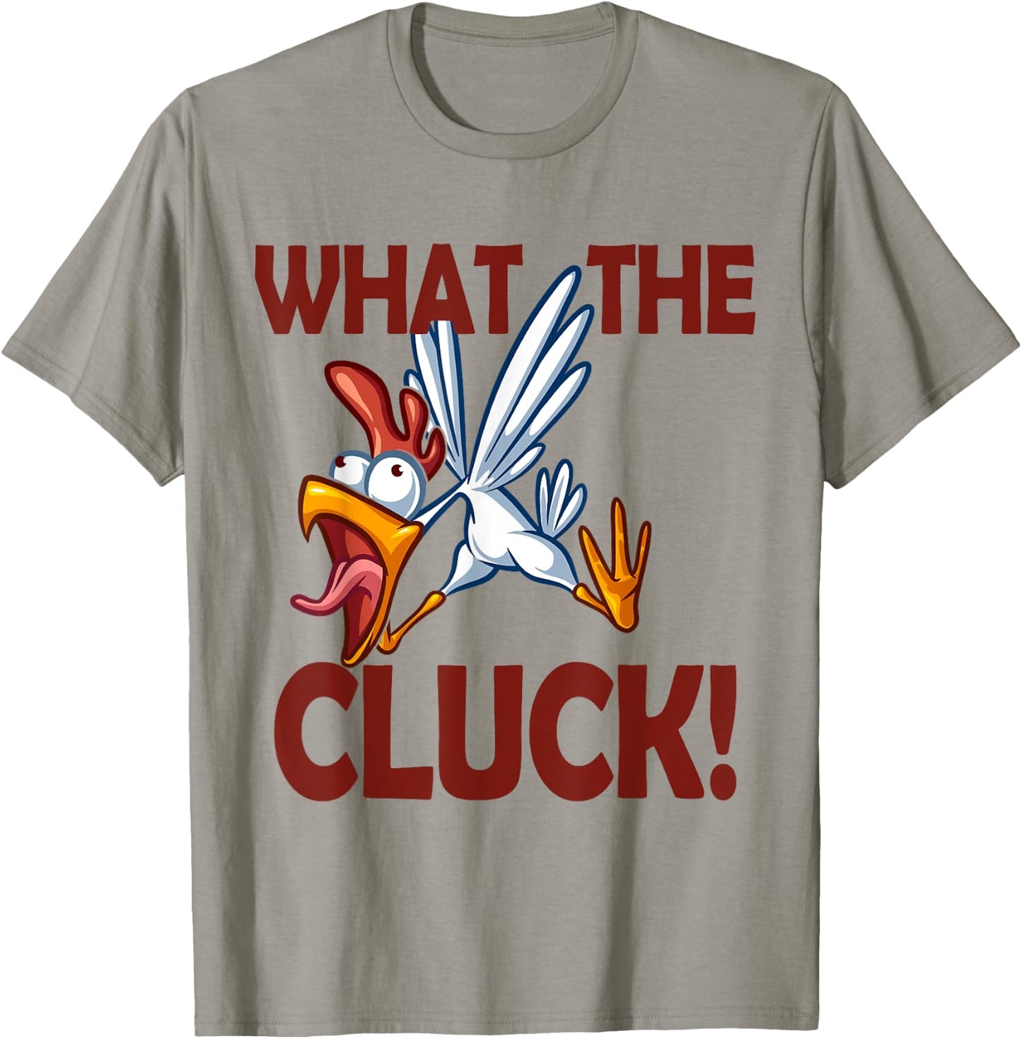 What The Cluck T-Shirt - T-Shirt | Sand